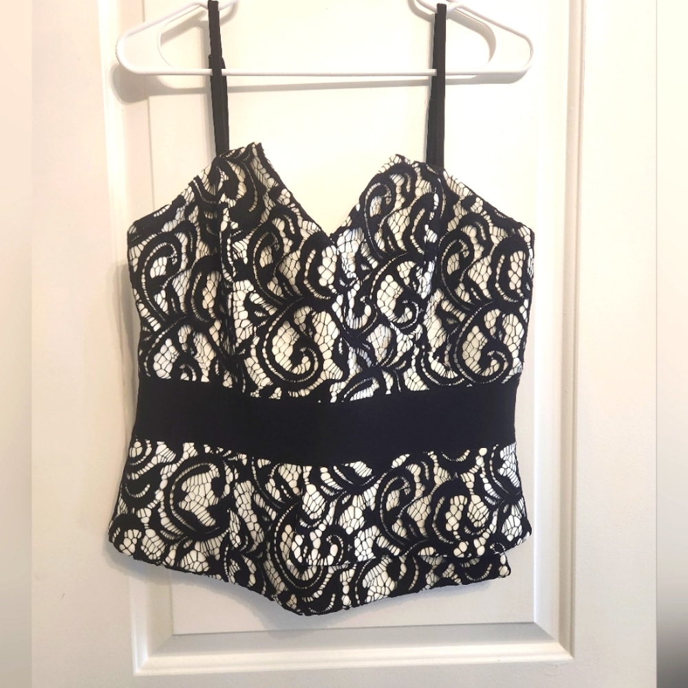 Black and White Top